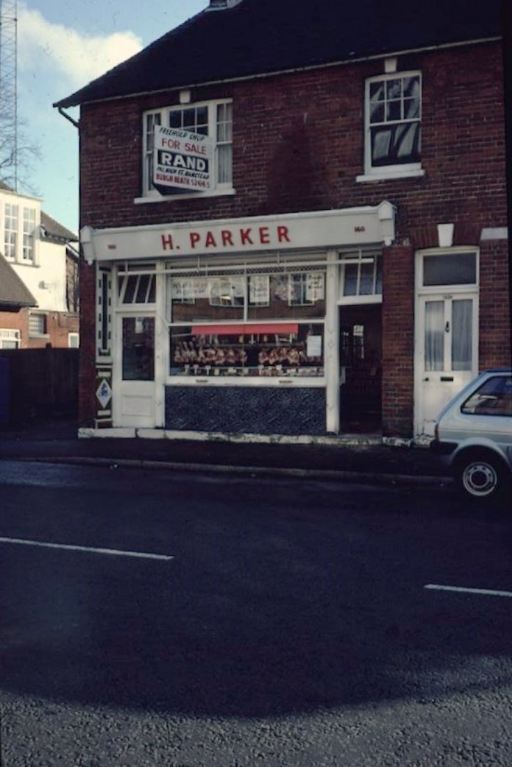 Banstead High street - H Parker butcher