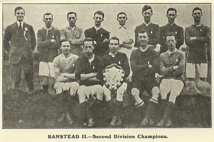 Banstead Division II Champions 1920/1