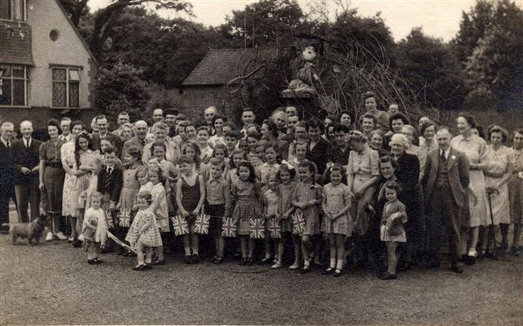 VE Day celebrations Greenhayes Avenue Banstead