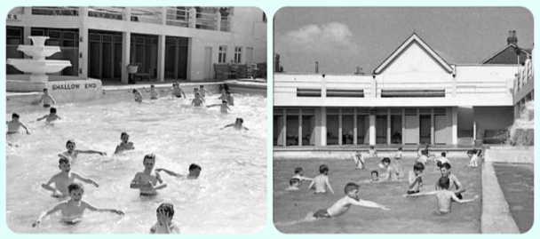 Swimming lessons at The Galleon, Burgh Heath