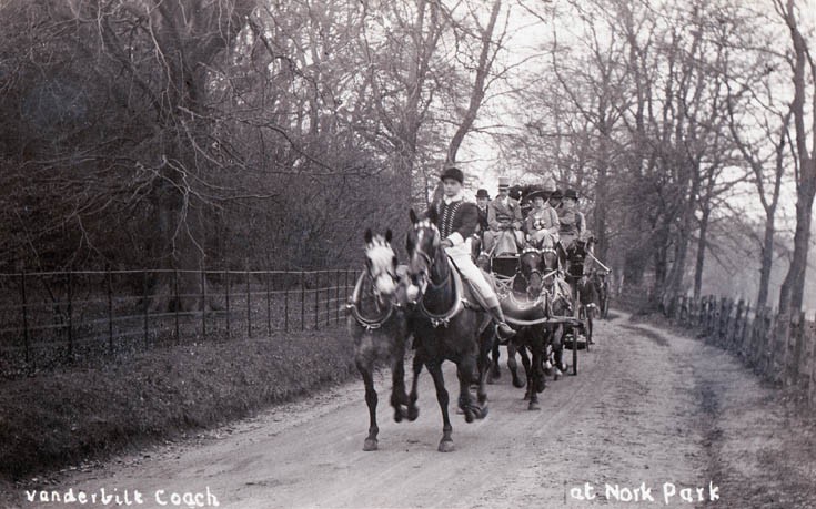Nork Park - Vanderbilt coach and horses