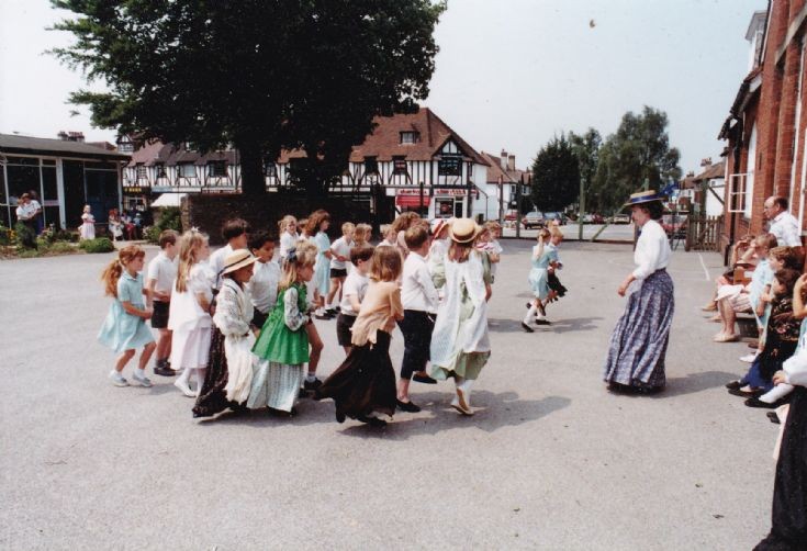 Village School dressing up