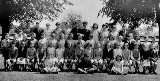 Banstead Junior School: Mrs Luckman's class, 1957