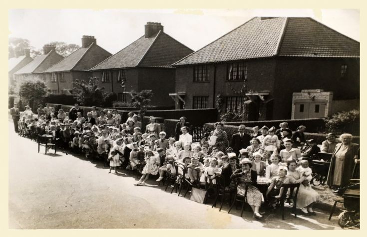 Coronation party Kingscroft Rd Woodmansterne