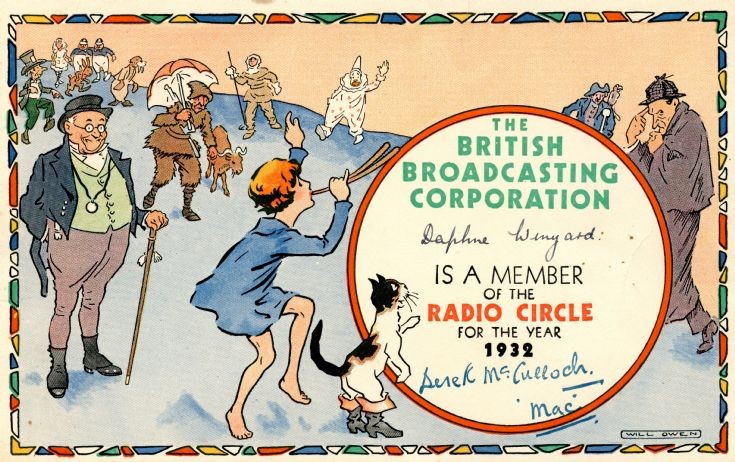 Radio Circle Derek McCulloch (Uncle Mac)