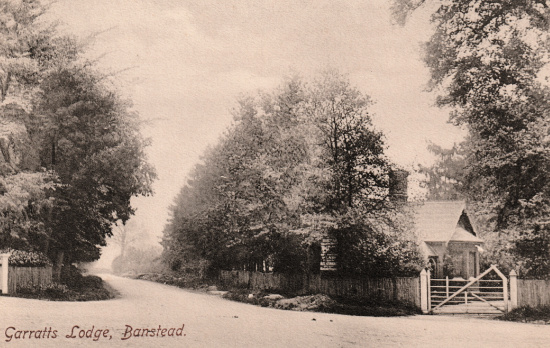 Garratts Lodge, Banstead, in 1908