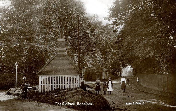 The girls by the old well in Park Rd