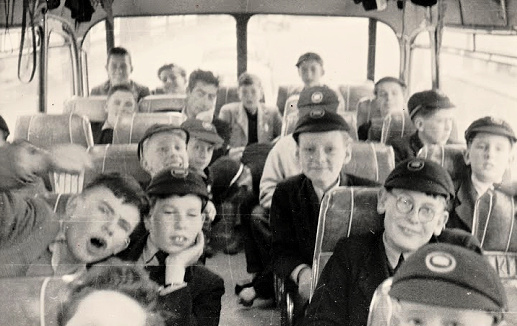 On the coach to Belgium
