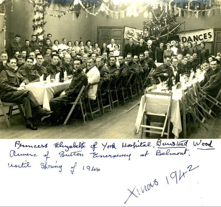 Army personnel Xmas lunch at Banstead Wood