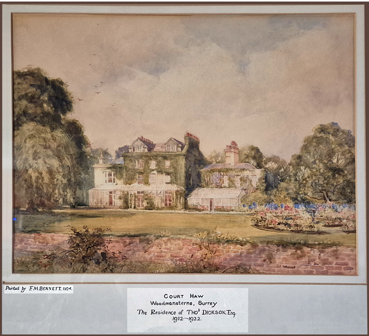 Painting of Court Haw