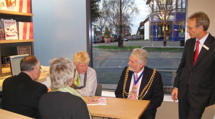 Waitrose Banstead - Mayor's visit
